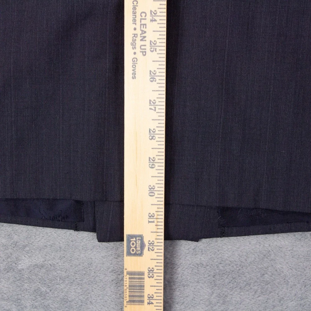 VTG Brioni Mens‎ 44R Double Breasted Wool Suit Jacket Blazer Gray Made in Italy